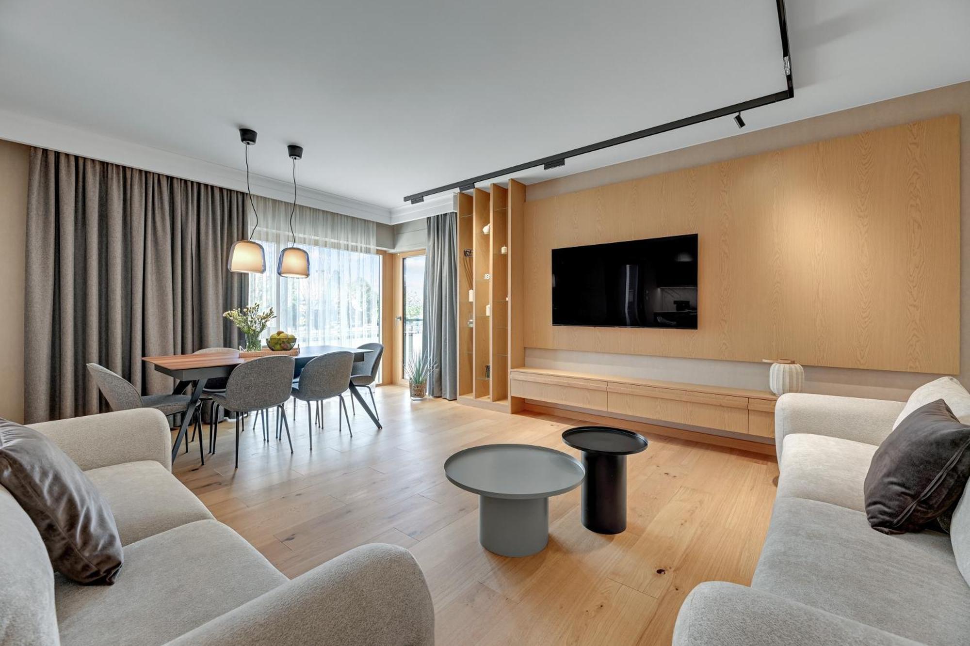 Nadmotlawie Estate Gym, Sauna & Parking By Downtown Apartments 그단스크 외부 사진