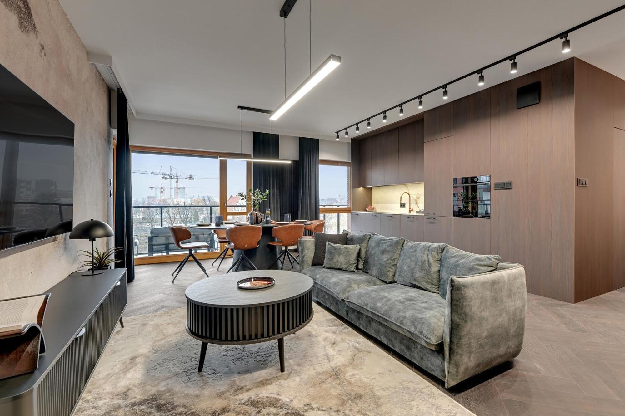 Nadmotlawie Estate Gym, Sauna & Parking By Downtown Apartments 그단스크 외부 사진